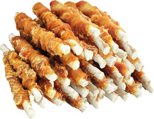 MON2SUN Dog Rawhide Twist Chicken Hide Sticks 5 Inch for Puppy and Small Dogs 4