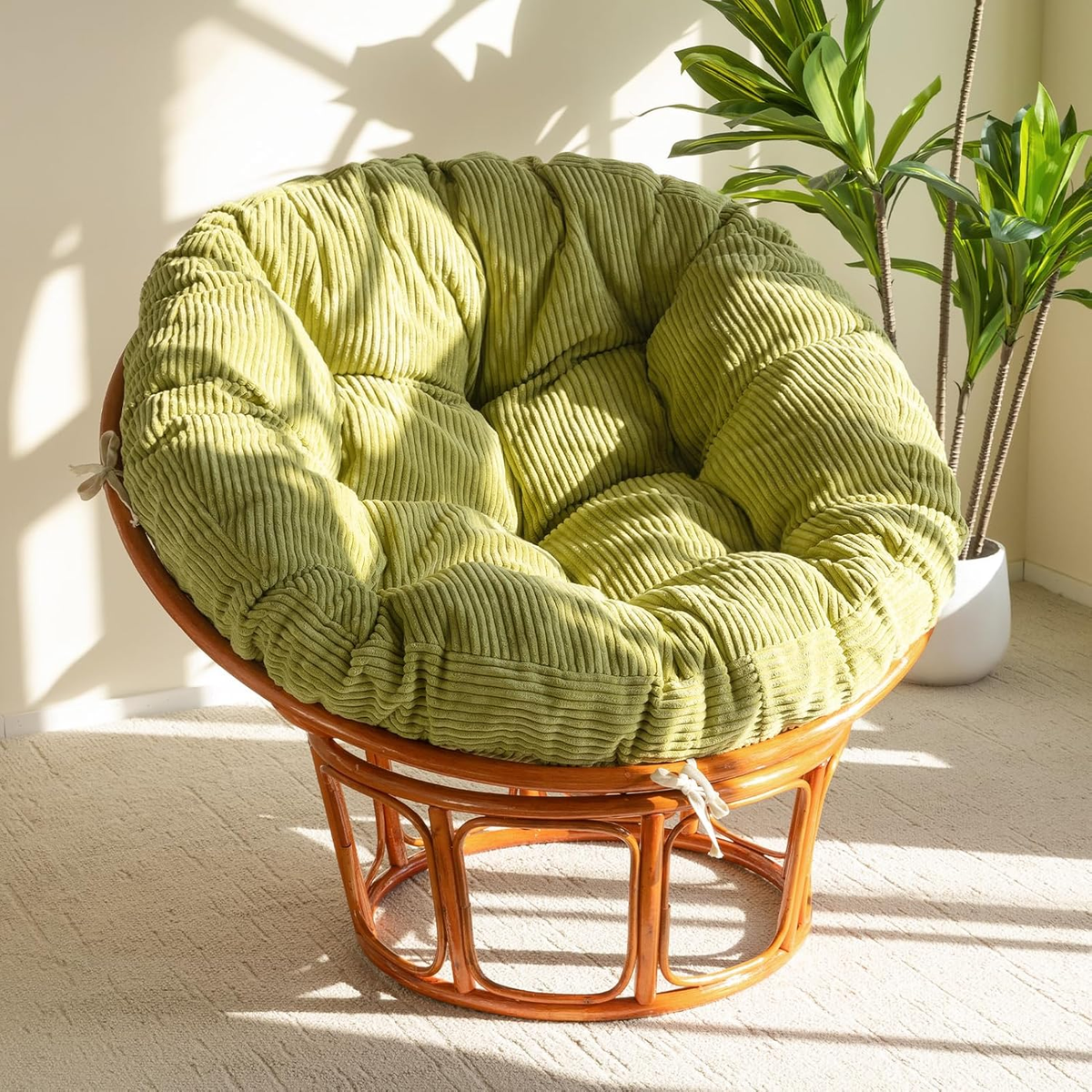 Double Papasan Corduroy Papasan Cushion Papasan Chair