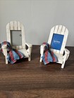 2er Set Adirondack 2,5x3,5 Bilderrahmen Beach Vibes Resin Decke
