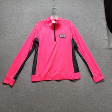 Victoria's Secret PINK Women Sweatshirt L Logo Ultimate Activewear