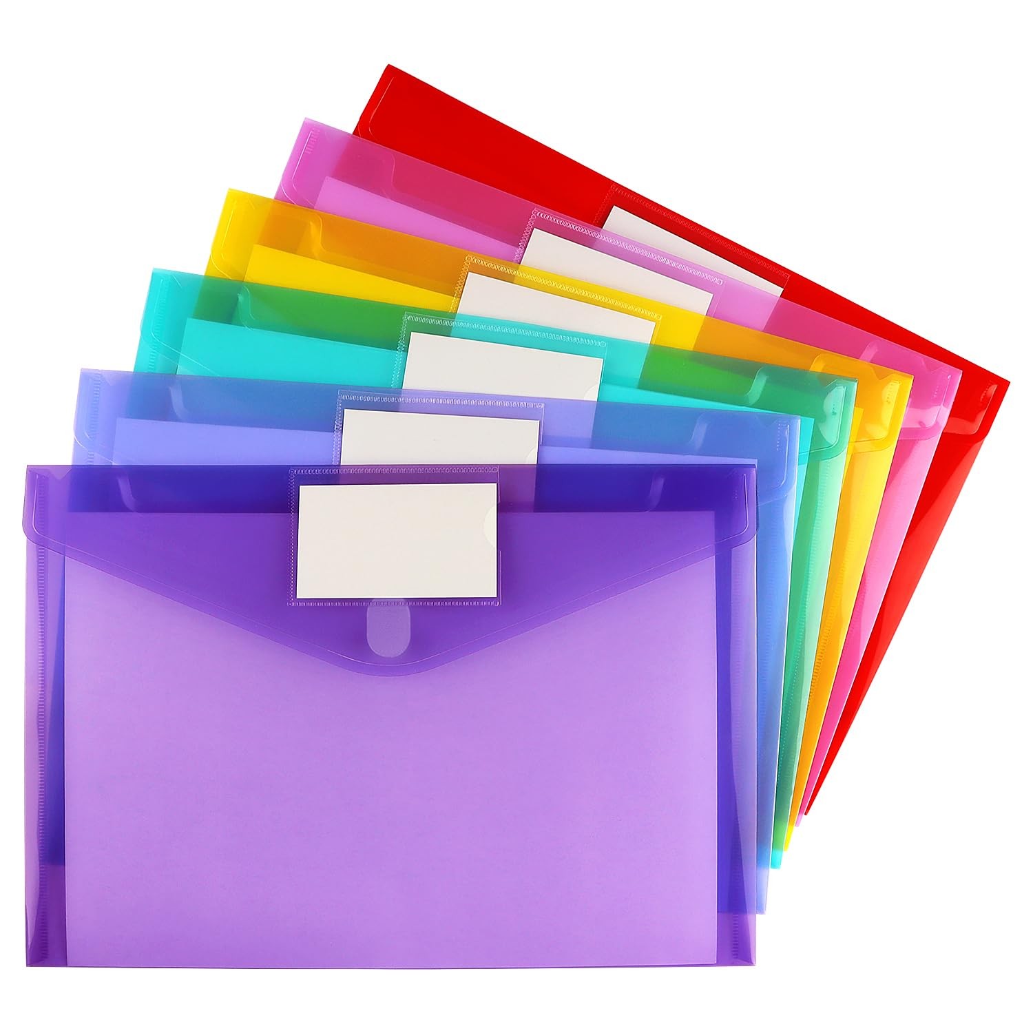 Tamaki Plastic 13.2 x 9.2 inches, Blue, Green, Yellow, Purple, Rose, Orange
