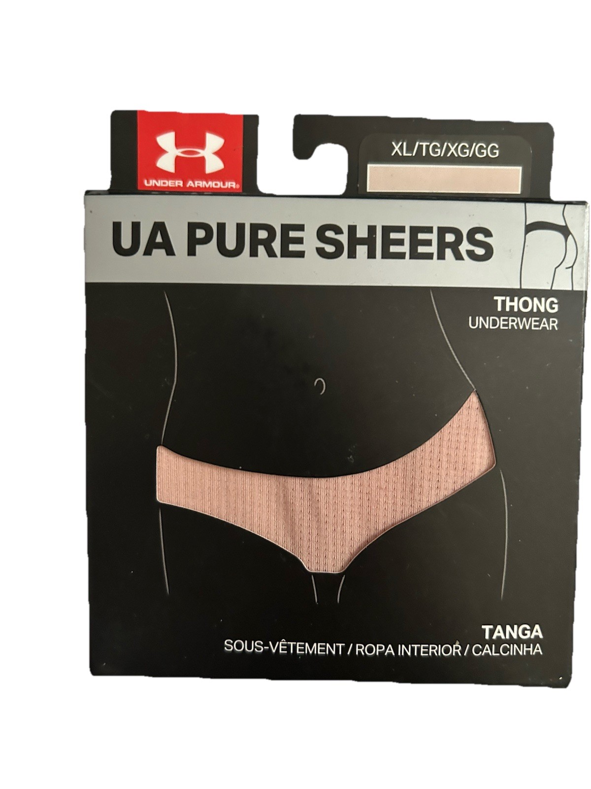 Under Armour And Jockey Thong Panties Size XL thumbnail 2