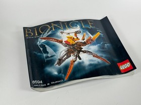 Lego Bionicle 8594 Jaller & Gukko 100% Complete with Box & Instructions Manual