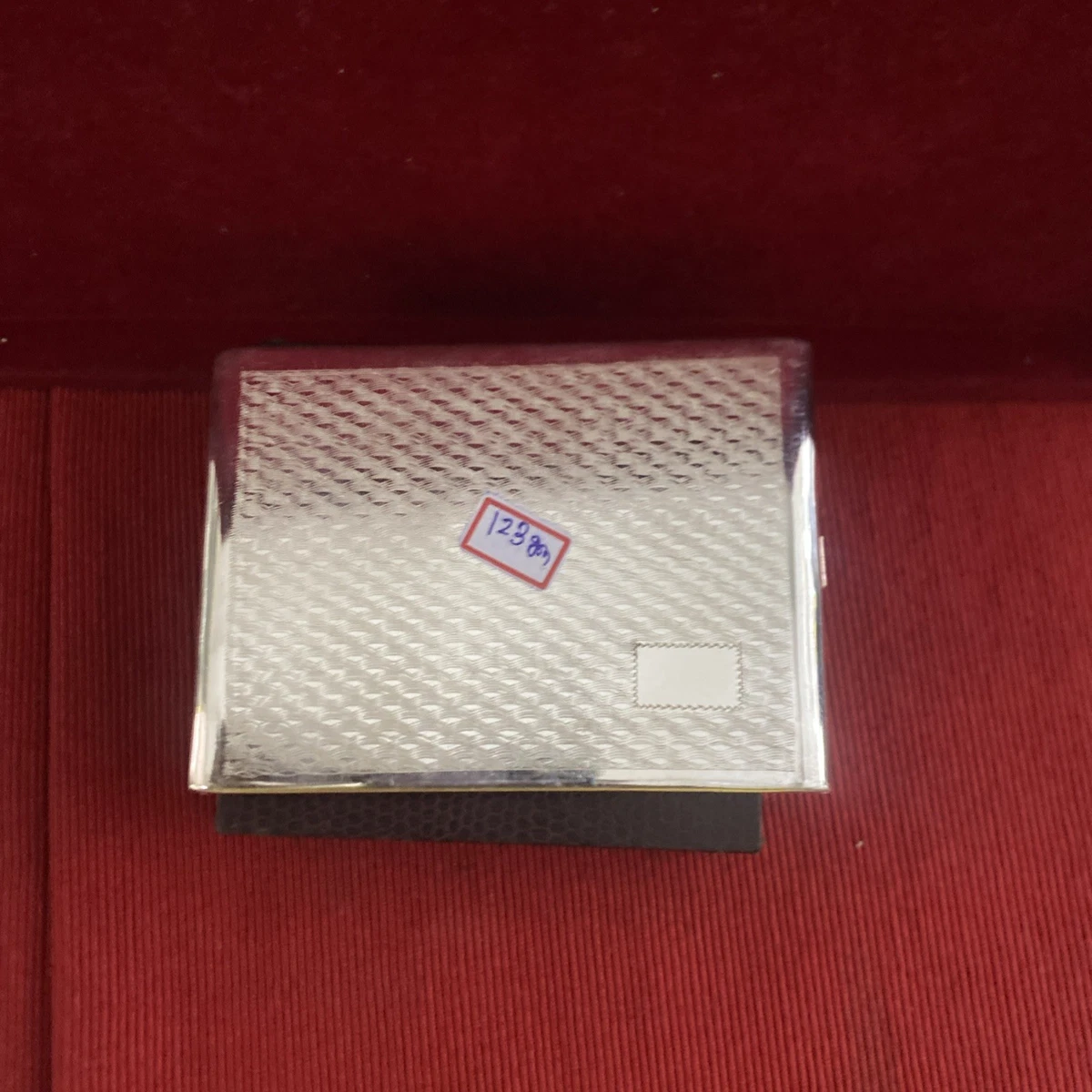 Post - 1940 Antique Silver Cigarette Cases for sale