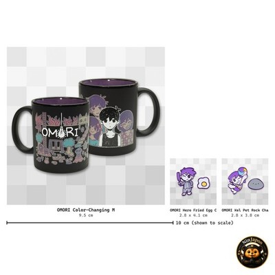 Fangamer Omori 3pc Set Goods Pin Japan Import