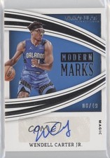 2021-22 Panini Immaculate Modern Marks 8/49 Wendell Carter Jr #MM-WCJ Auto 9g9