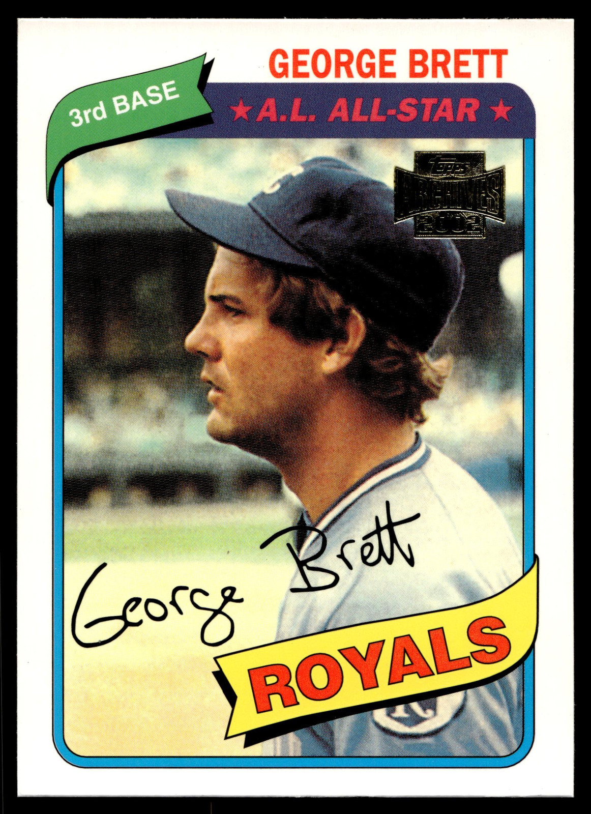 2002 Topps Archives #121 George Brett