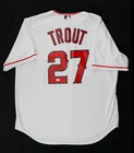Mike Trout Signed #27 Angels Majestic Authentic MLB Jersey AUTO JSA LOA