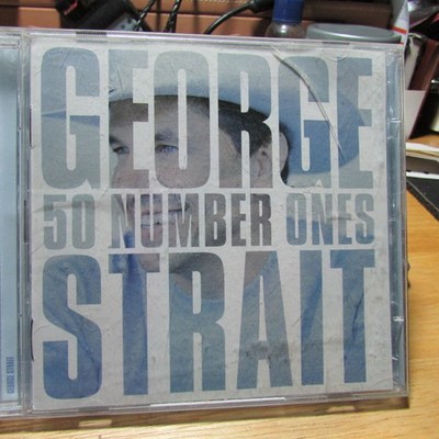 George Strait CD 50 Number Ones Country Music 2 Disc Set 2004 MCA Nashville