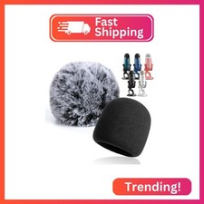 YOUSHARES 2PCS Blue Yeti Pop Filter for Blue Yeti Microphone, Yeti Foam Windscre