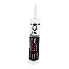 0896 Extreme Temperature HVAC/R Silicone Sealant, 280 ml, Made in 1 Pack White