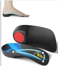 Plantar Fasciitis Support Insoles, QBK Insoles for Flat Feet, Relieve Foot Pain