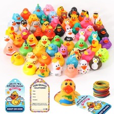 100 Pcs Cruise Rubber Ducks Kits 30 Pc Cruise Ducks 30 Pc Cruising Cruising Tags