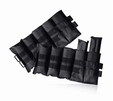 CAP Barbell 20 lb. Adjustable Ankle Weights, 10lb x 2