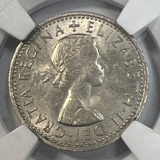 Great Britain Six Pence 1966