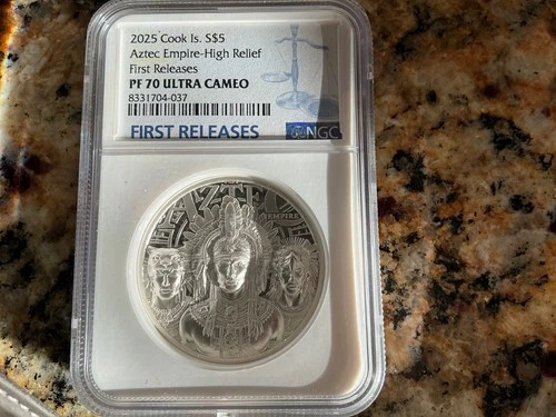 2025 Aztec Empire cook is. NGC pf 70