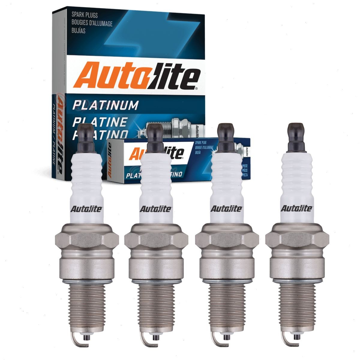 4 pc Autolite Platinum AP66 Spark Plugs for R45XLS BPR4FS-11 AG52 7082 405 mb