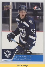 2022-23 Upper Deck CHL Blue Tyson Hinds #156 READ 0r4