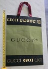 GUCCI Green and Gold LATEST Limited Edition Shopping Gift Bag 14” x 10” x 5.5” — photo 2