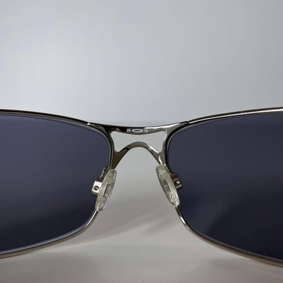Oakley Crosshair 2.0 Sunglasses Silver Alloy Frame Authentic
