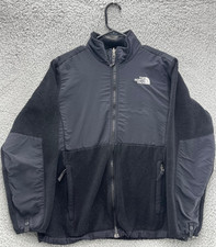 The North Face Girls XL 18/20 Denali Fleece Jacket Black Polartec Full Zip Warm