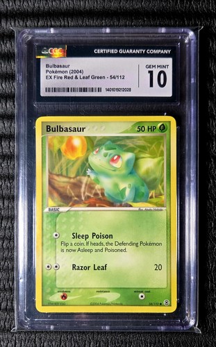 Bulbasaur graded CGC 10 for sale on eBay