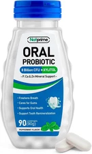 Oral Health Probiotics for Mouth Bad Breath - 8 Billion CFU 6 Strains with Prebi
