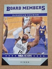 2012 DEMARCUS COUSINS NBA HOOPS BOARD MEMBERS CARD #6 SACRAMENTO KINGS KENTUCKY 