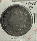 ⚡️⚡️⚡️⚡️1904 S US MORGAN DOLLAR VF ⭐⭐SILVER COIN