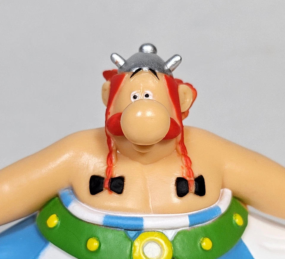 PLASTOY #60559 ASTERIX OBÉLIX SOSTENIENDO SUS PANTALONES PANTALONES FIGURA NUEVO CON ETIQUETA Foto 4 de 4