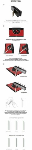 DSPIAE AT-MA Multi-angle Sanding Slider (For Modeler) - Bild 5 von 6