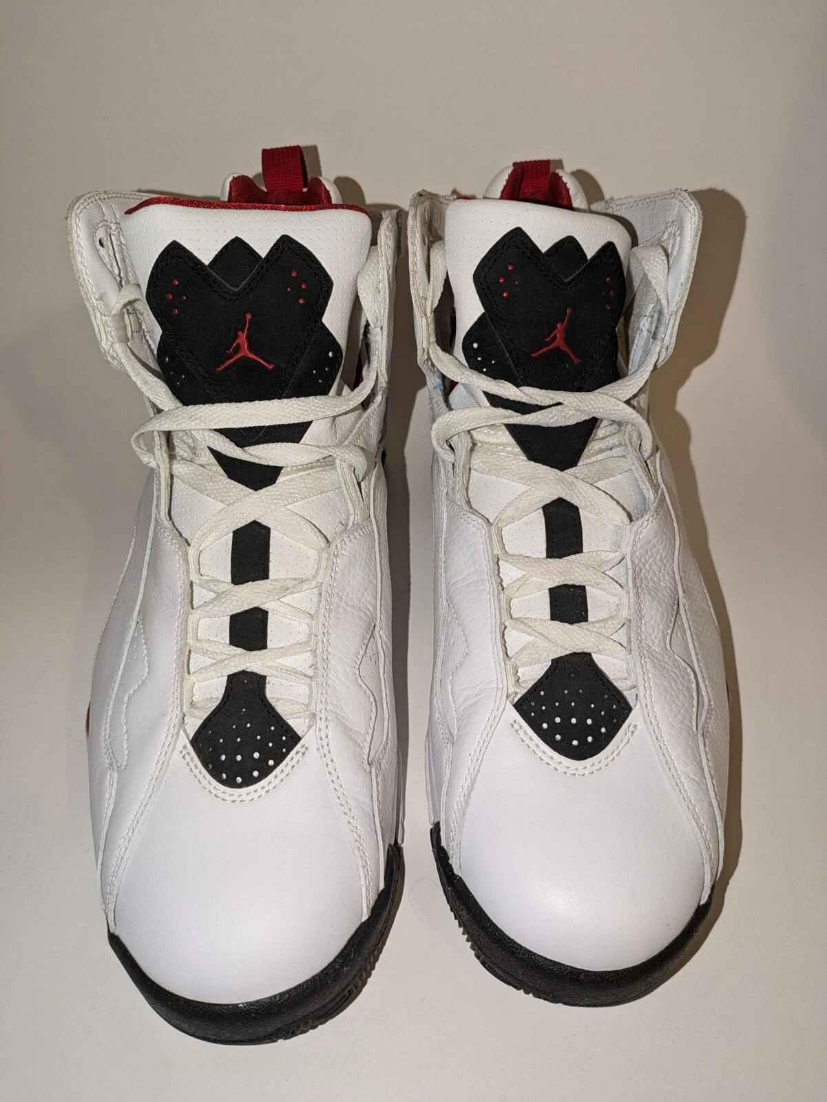 Jordan True Flight bianco rosso varsity nero 11 5 (342964 161)