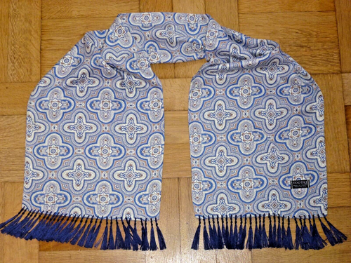 Vintage TOOTAL Scarf Cravat Dapper Neckwear Mod Indie Scooter Goodwood Ascot - Picture 6 of 15