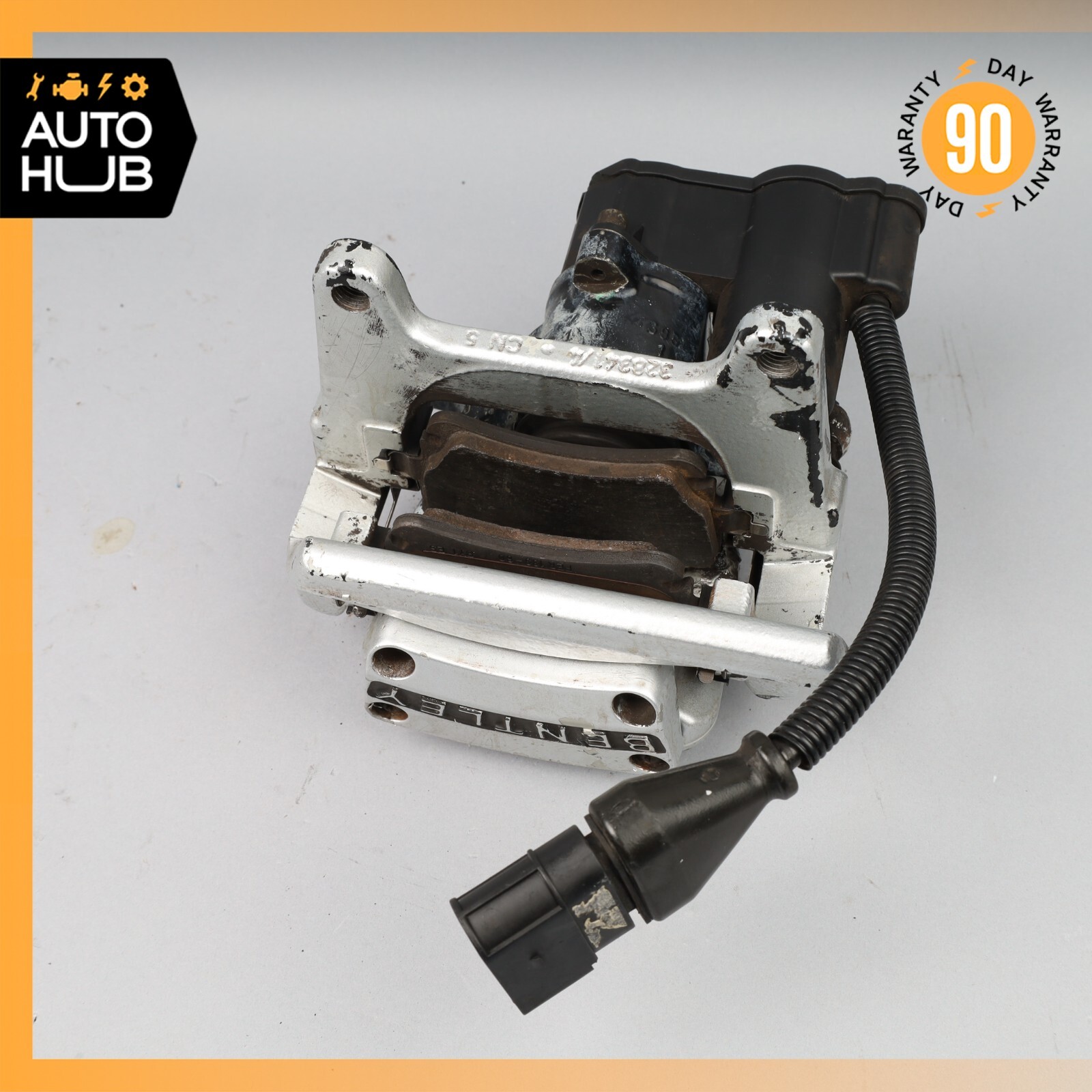 Bentley Continental GT Rear Right & Left Side Brake Caliper w/ Actuator Set OEM