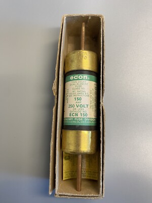 ECON ECN-150 TIME DELAY CLASS K9 FUSE 150A 250V