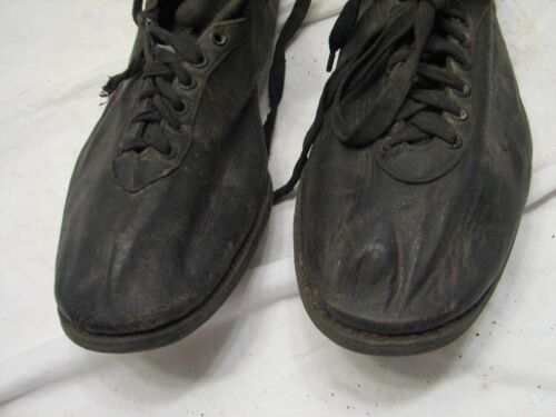 Vintage Low Top Long Spikes Track Stollen Schuhe Metall Antik Sport Fußball - Bild 2 von 6