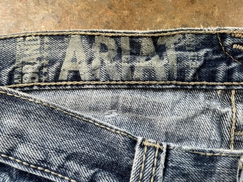 Ariat Denim Jeans Ladies Size 33/38 Straight Leg - Picture 5 of 6