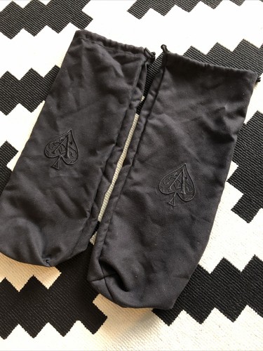 2 Ace Of Spades champagne bag carrier black drawstring empty Free Shipping!!!