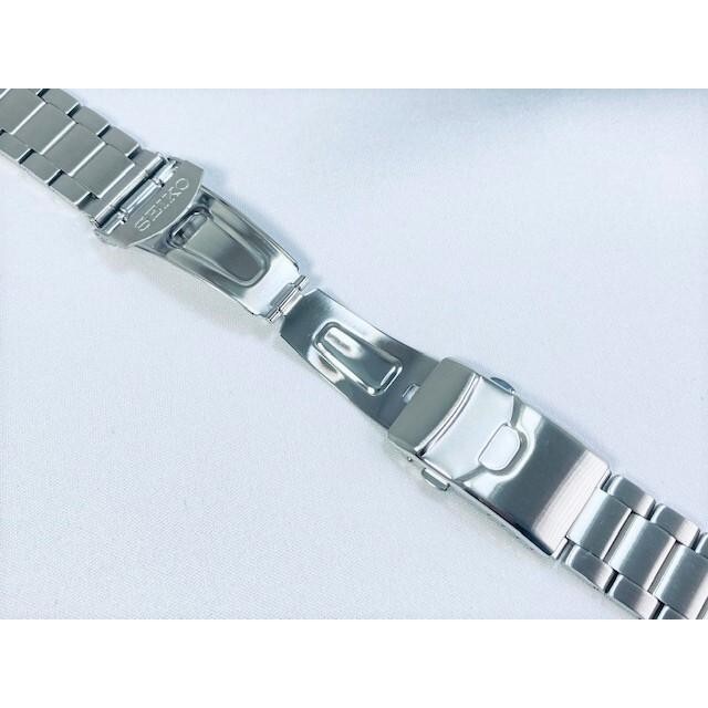 ◆新品未使用品◆SEIKO純正 M0KWX13J0（オイスタータイプ）22ｍｍ Seiko 5 Sports 純正ステンレス3連メタルバンド M0KWX13J0