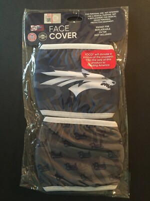 Nevada Wolf Pack 2 Pack Adult Cloth Face Mask Covering -50% Off SRP-FREE S&H