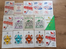 Great Britain Rugby League Programmes 1947 - 1979