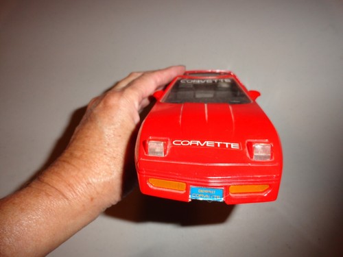 1980's New Bright Speed Demons Plastic Friction Corvette Hong Kong RED 1:20 - Picture 6 of 8