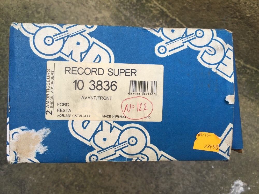 Amortisseurs avant Super Record 103836 pour Ford Fiesta