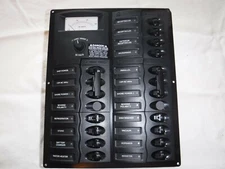 AC Power Distribution Panel w/Analog AC Voltmeter BAYLINER Ready to Install
