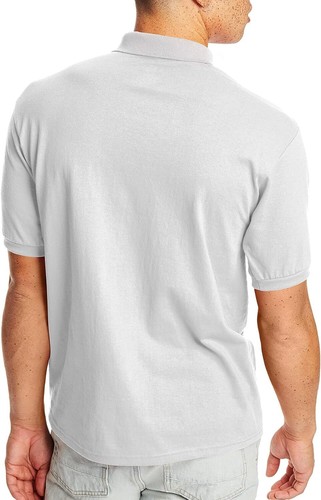 Hanes EcoSmart Men's Jersey Polo Shirt (2 Pack) - Picture 18 of 18