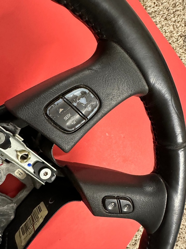2003 TO 2006 CHEVROLET SILVERADO STEERING WHEEL LEATHER OEM eBay