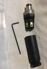 TURCK INA-Conn PicoFast 4 Wire Male Connector M8 Screw w/ Allen Wrench *NEW