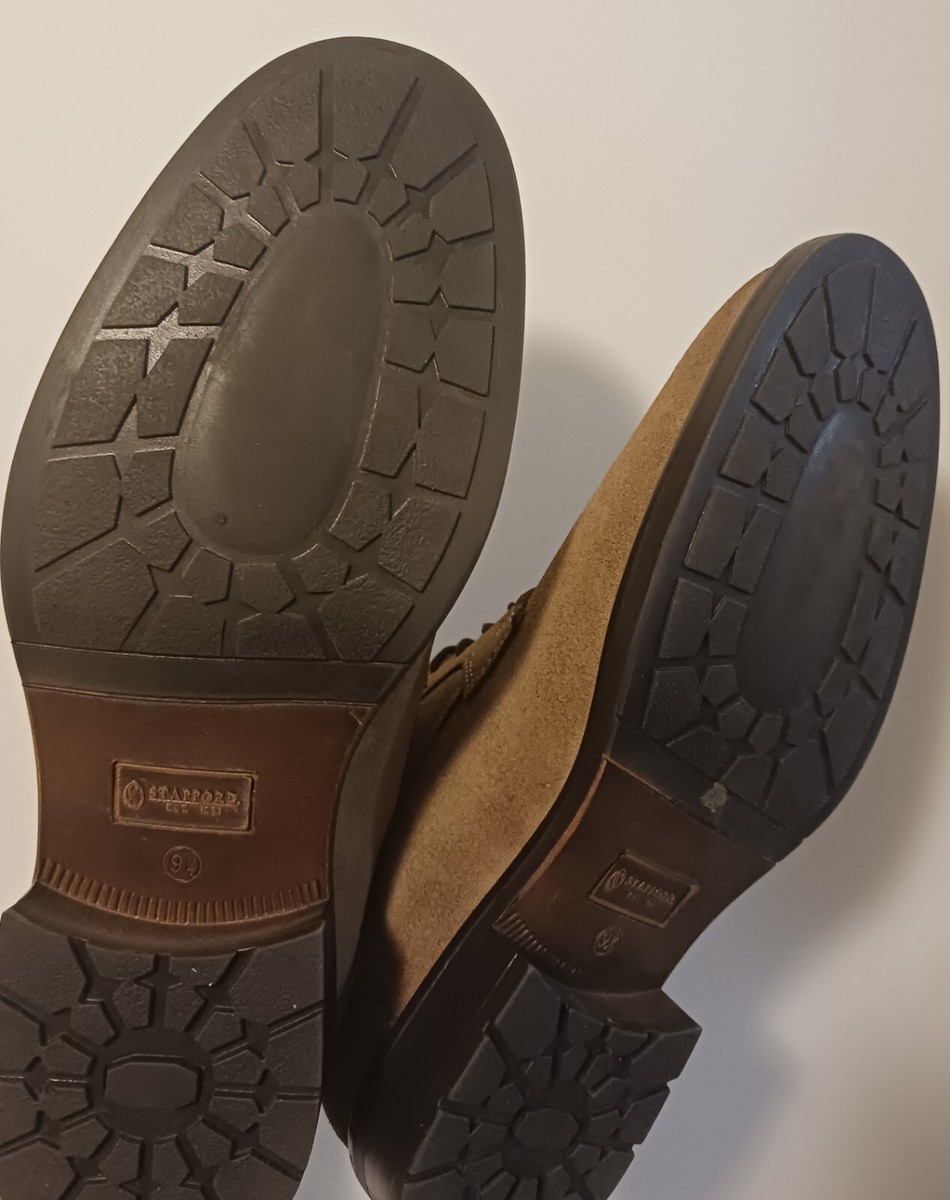 Stafford (Suede)- (Brown)-(Size 9.5)-(Pre-owned)-(New  display picture 2