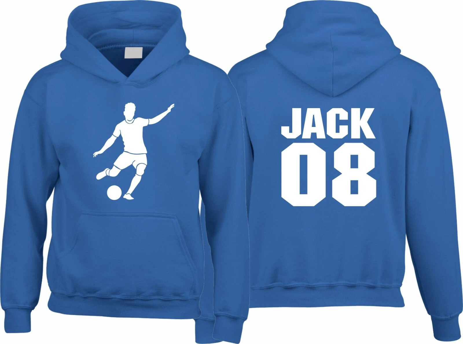 COACH Felpa con cappuccio calciatore personalizzata giornata gioco regalo sport calcio allenatore maglione