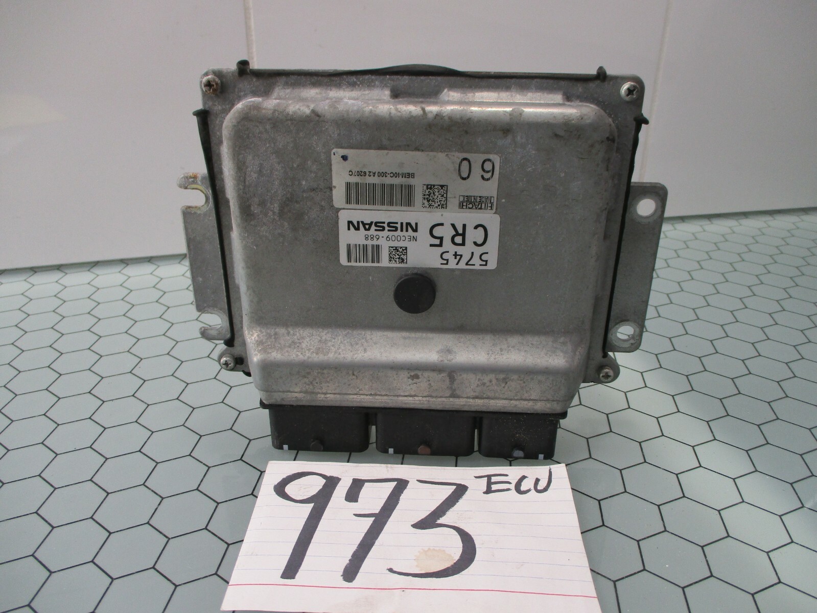16 17 Nissan Sentra #973 Engine Computer ECM ECU BEM40C-300 A2